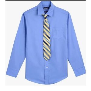 New Boys 4-20 Chaps Solid Shirt &
Tie Set size 8 SALE‼️‼️‼️